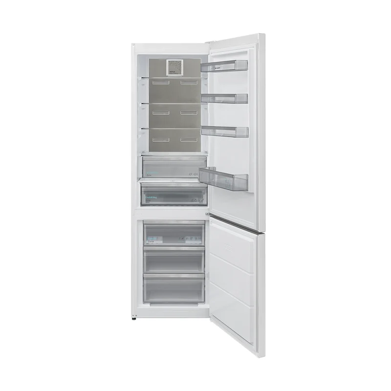 SHARP SJ-NBA42IHWC-ES 60cm NF Fridge-Freezer with C Class, 366 L