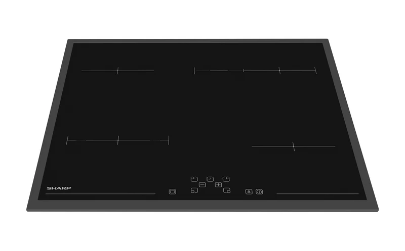 Sharp KH-6V09FTMI-DE Built-In 60cm Vitroceramic Hob, Toggle Touch Control