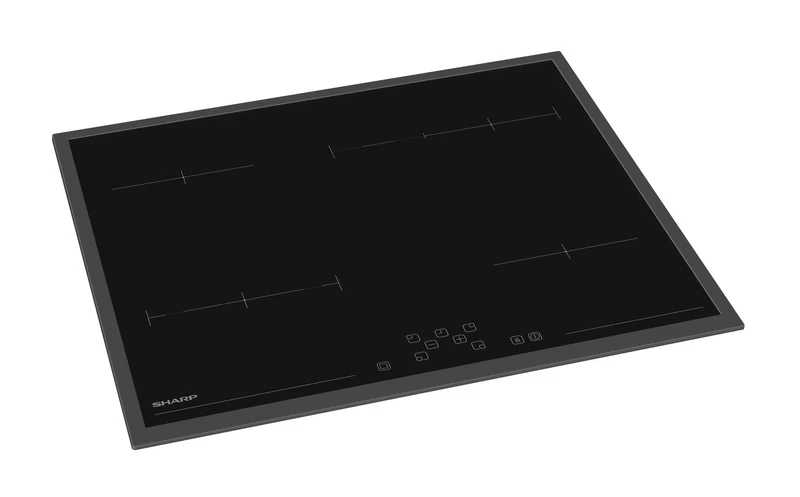 Sharp KH-6V09FTMI-DE Built-In 60cm Vitroceramic Hob, Toggle Touch Control