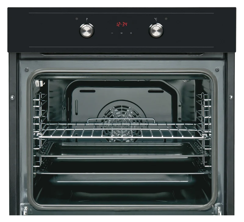 Sharp K-60D22BM1-EU Built-In 69lt. Standard Fan Assisted Oven, Black