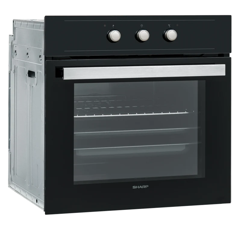 Sharp K-50M22BL2-EU Built-In 65lt. Standard Fan Assisted Oven, Black