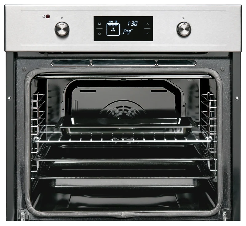 Sharp K-61V28IM1-EU Built-In 69lt. Pyrolytic Multifunction Oven, Inox