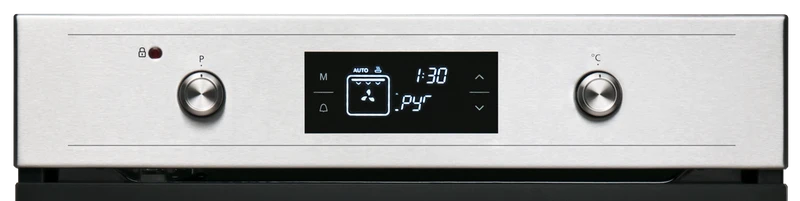 Sharp K-61V28IM1-EU Built-In 69lt. Pyrolytic Multifunction Oven, Inox