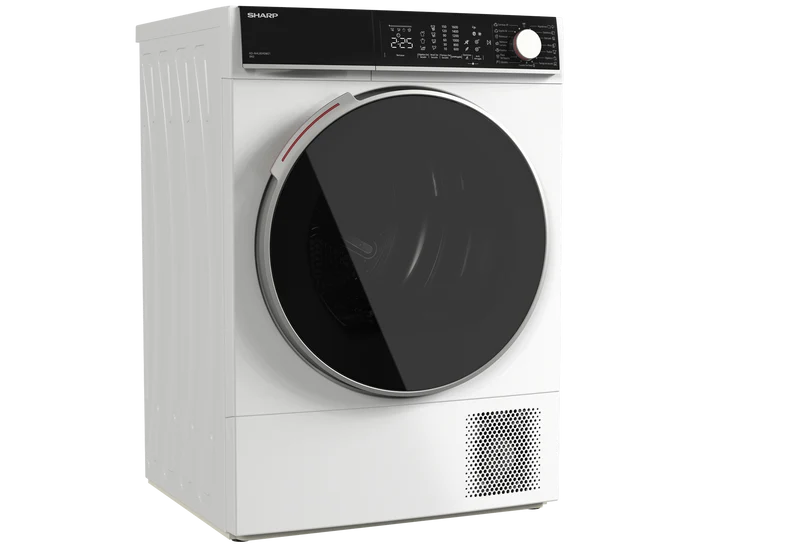 SHARP KD-NHL8S9GW21-ES Freestanding Tumble Dryer 8 kg A++ with Heat Pump Technology
