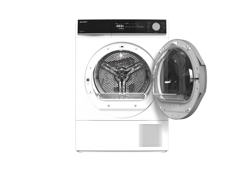 SHARP KD-NHH8S7GW21-EN Freestanding Tumble Dryer 8 kg A++ with Heat Pump Technology