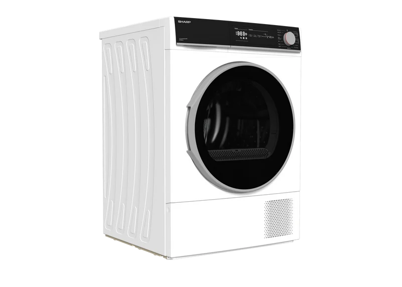 SHARP KD-NHH8S7GW21-EN Freestanding Tumble Dryer 8 kg A++ with Heat Pump Technology