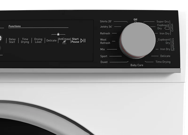 SHARP KD-NHH8S7GW21-EN Freestanding Tumble Dryer 8 kg A++ with Heat Pump Technology