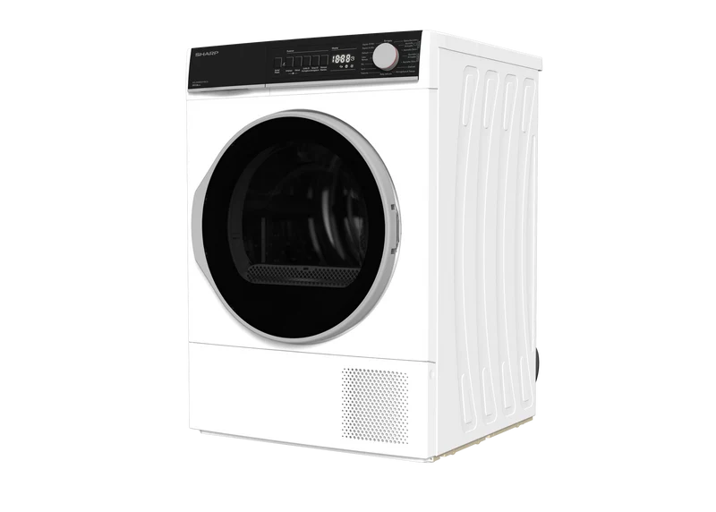 SHARP KD-NHB9S7GW2-IT Freestanding Tumble Dryer 9 kg A++ with Heat Pump Technology