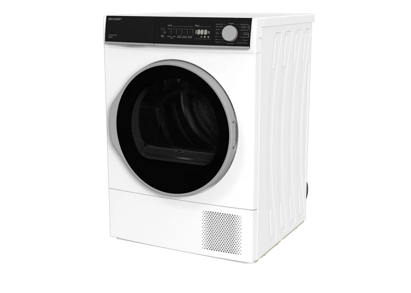SHARP KD-NHB9S7GW2-IT Freestanding Tumble Dryer 9 kg A++ with Heat Pump Technology