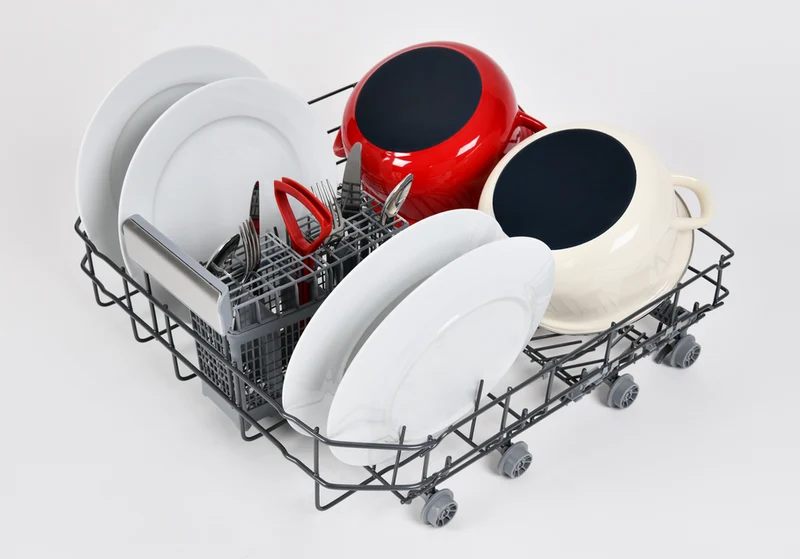 SHARP QW-NA2XF44ECB Freestanding 60cm Dishwasher 14PS 44 db C Class with Inverter Motor
