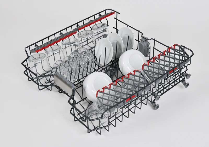 SHARP QW-NA2XF44ECB Freestanding 60cm Dishwasher 14PS 44 db C Class with Inverter Motor