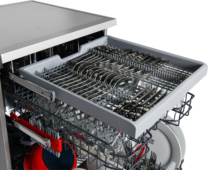 SHARP QW-NA1FF45DI Freestanding 60cm Dishwasher 16PS 45 db D Class with Multifunctional rack