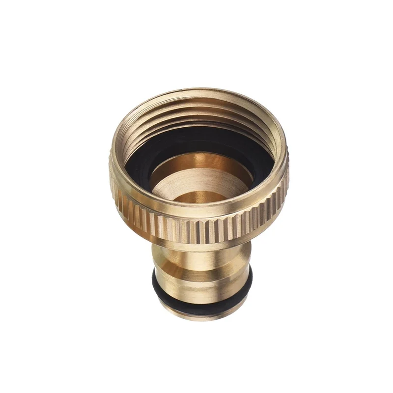 Brass Hozelock Male to 3/4" Threaded Connector