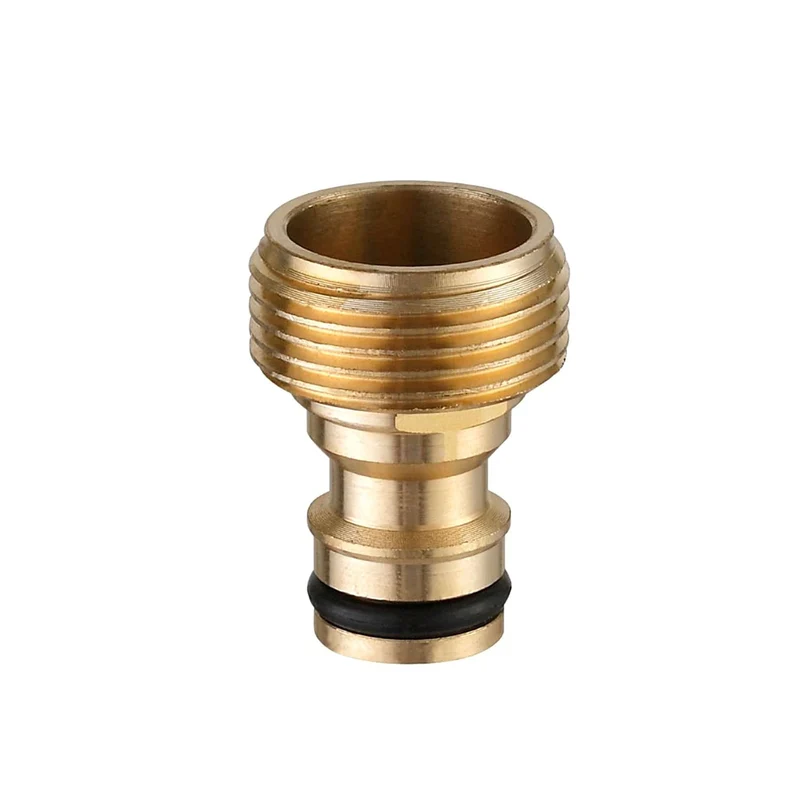 Brass Hozelock Male to 3/4" Threaded Connector