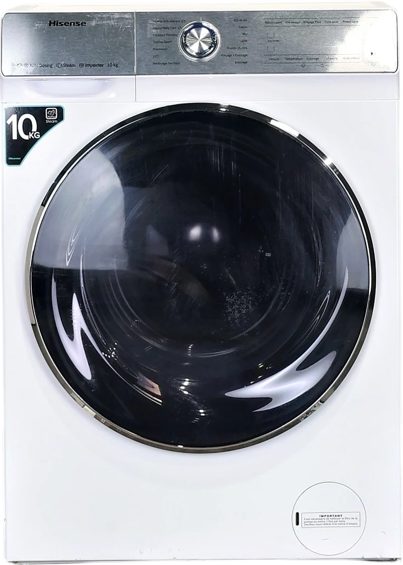 Lave-linge Hublot 10 kg Reconditionné HISENSE WFQR1014EVAJM