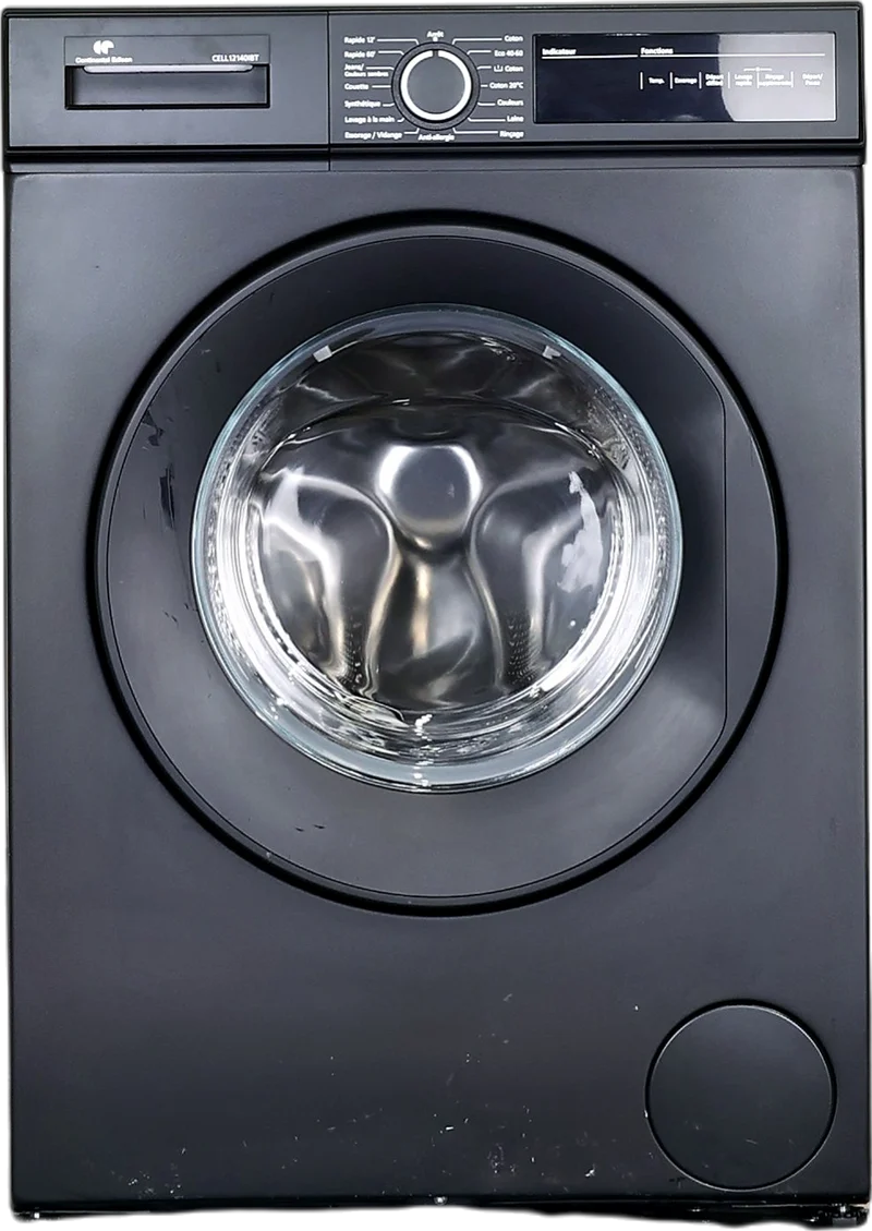 Lave-linge Hublot 12 kg Reconditionné CONTINENTAL-EDISON CELL12140IBT
