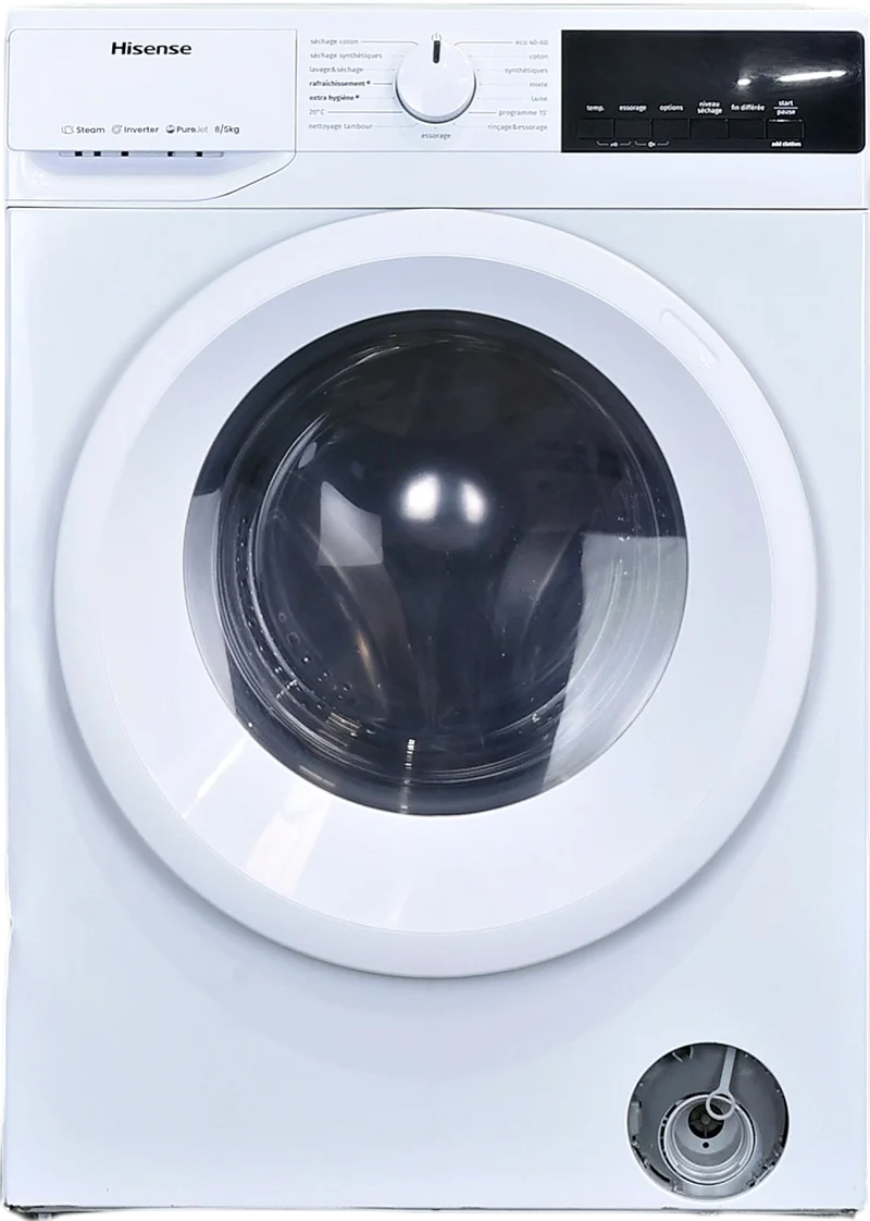 Lave-linge Sechant 8 kg Reconditionné HISENSE WD814LE