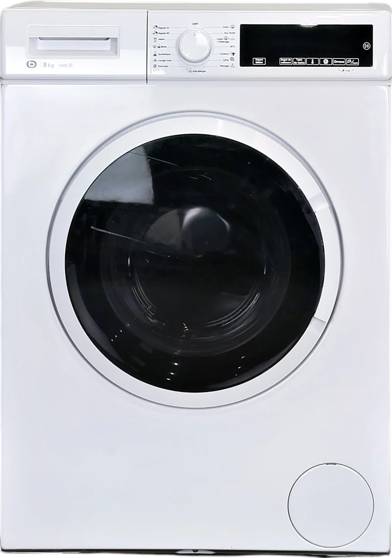 Lave-linge Hublot 8 kg Reconditionné ESSENTIEL B ELF814-3b