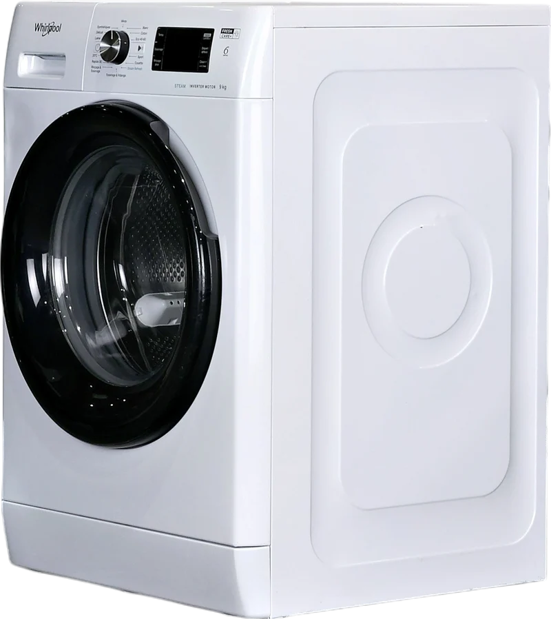 Lave-linge Hublot 9 kg Reconditionné WHIRLPOOL FFBP9469BVFR