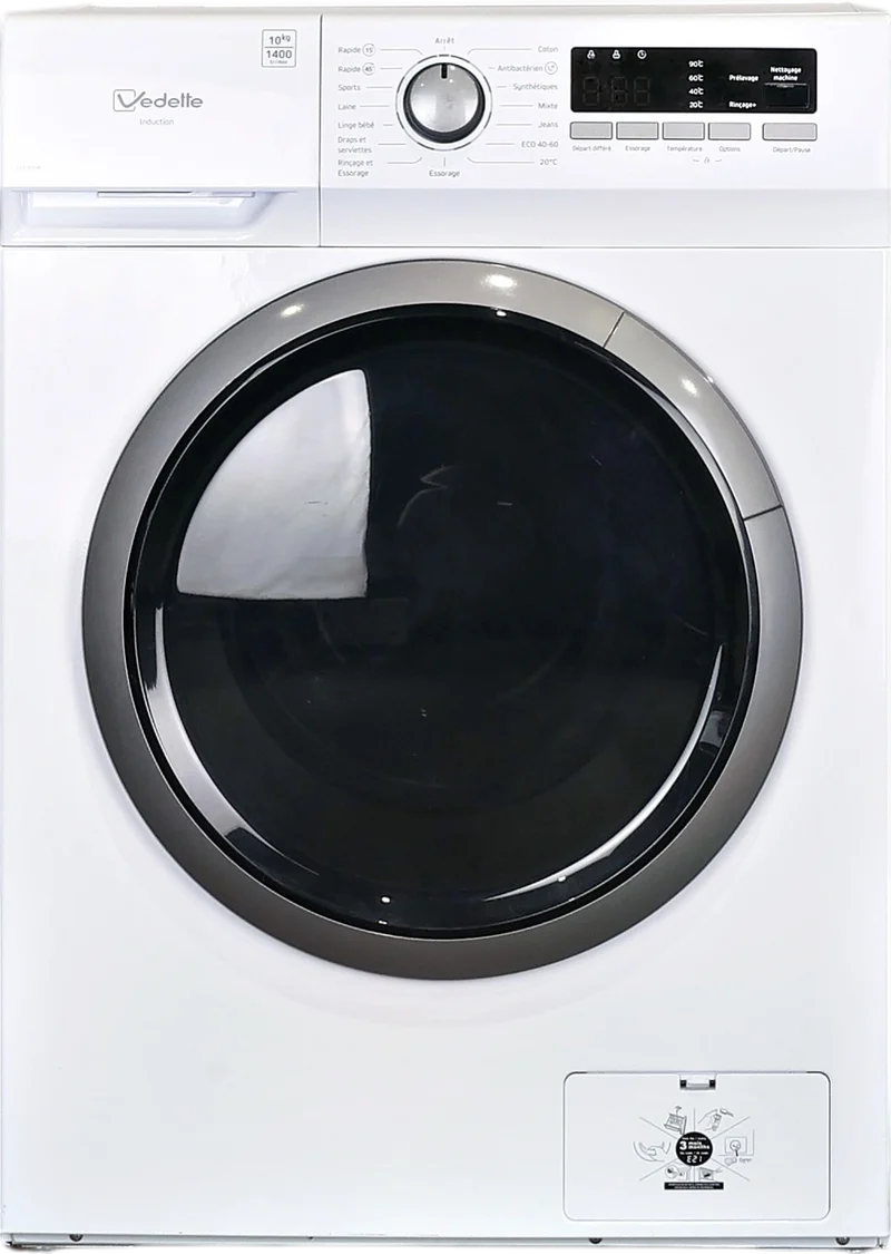 Lave-linge Hublot 10 kg Reconditionné VEDETTE LLV305W