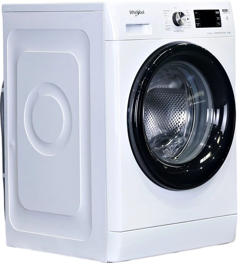 Lave-linge Hublot 9 kg Reconditionné WHIRLPOOL FFBP9469BVFR