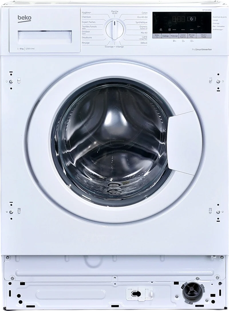 Lave-linge Hublot 8 kg Reconditionné BEKO WITC8210B0W