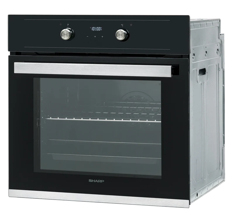 Sharp K-60D19BM1-EU Built-In 69lt. Standard Multifunction Oven, Black