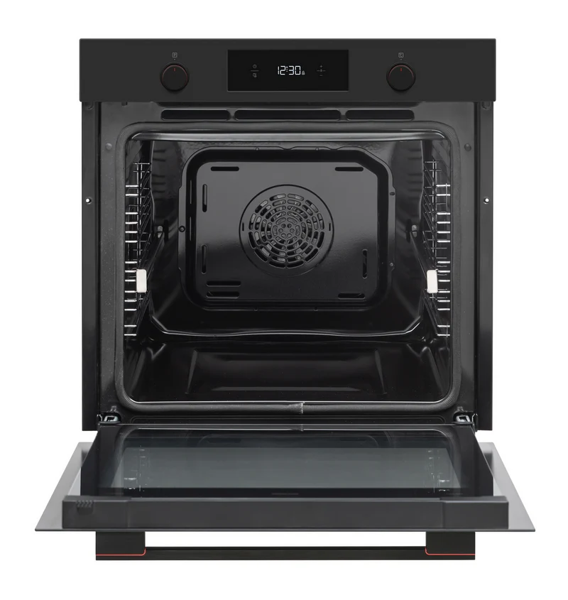 Sharp K-71P28BNH-EU Built-In 78lt. Pyrolytic Multifunction Oven, Matte Black