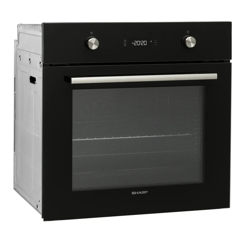 Sharp K-60P19BNM-EU Built-In 69lt. Standard Multifunction Oven, Black