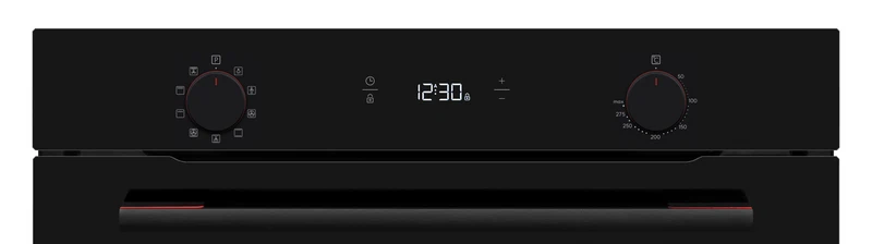 Sharp KA-70P19BNM-EU Built-In 78lt. Standard Multifunction Oven, Black