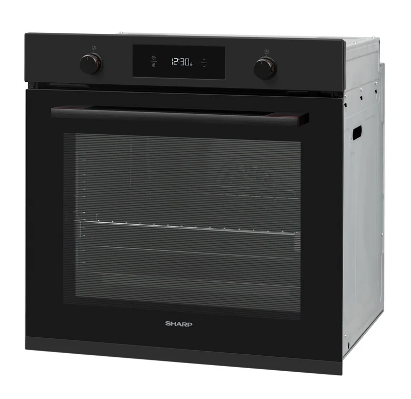 Sharp K-70P19BNH-EU Built-In 78lt. Standard Multifunction Oven, Matte Black