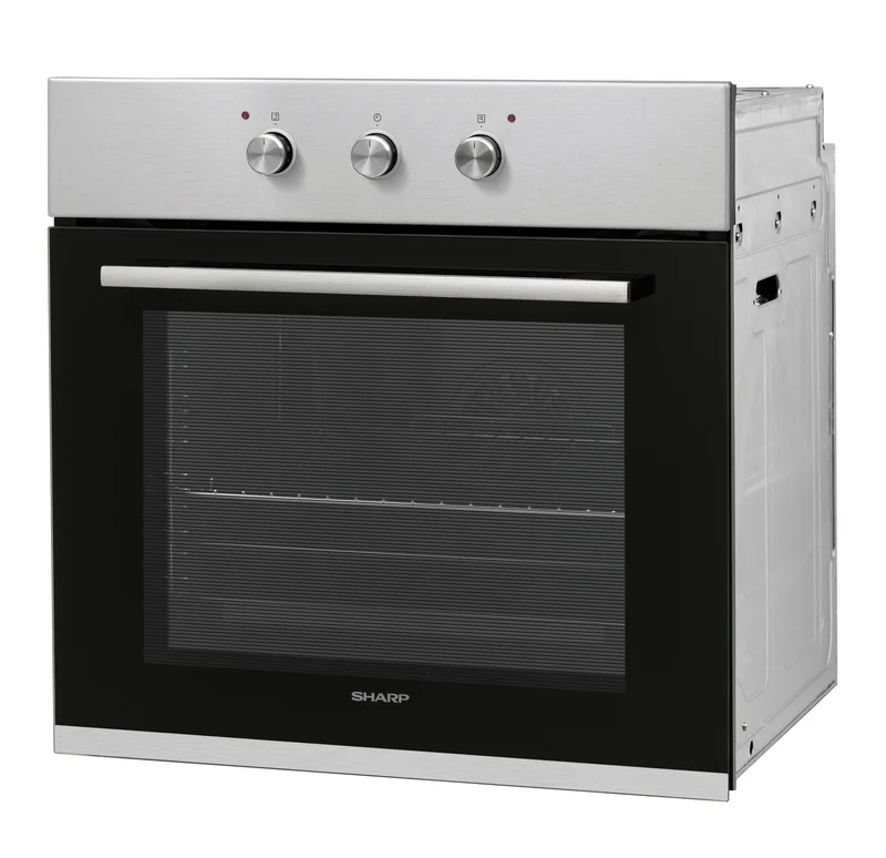 Sharp K-60M22INL-IT Built-In 69lt. Standard Fan Assisted Oven, Inox