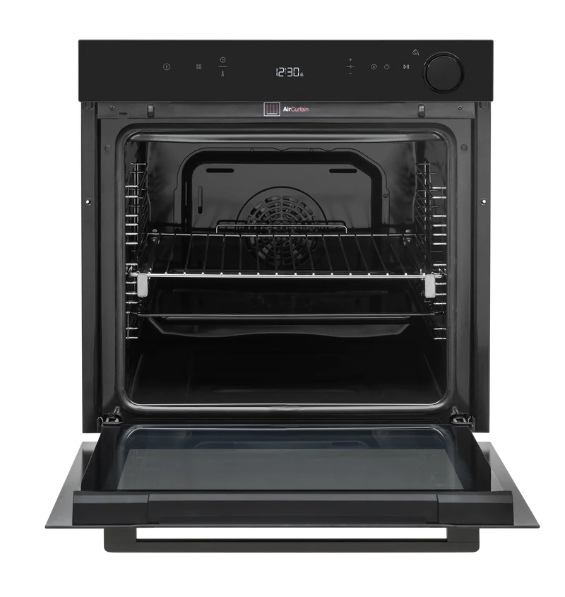 Sharp KA-73G68BNH-PL Built-In 78lt. Steam Assisted Multifunction Oven, Pure Black