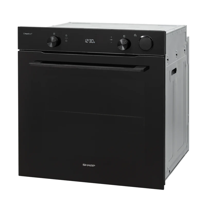 Sharp KA-74Z68BNH-PL Built-In 78lt. Standard Multifunction Oven, Pure Black