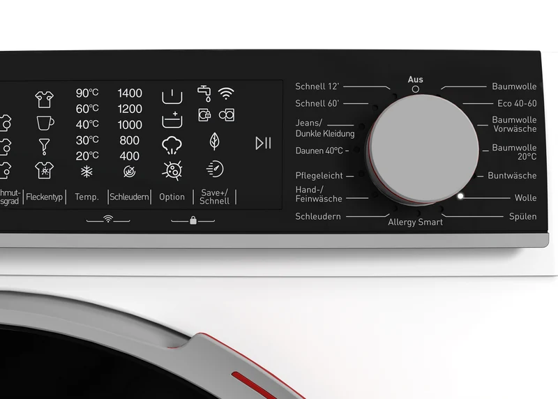 SHARP ES-WNFL914CWDA-DE Freestanding Washing Machine 9 kg 1400 RPM A Class with DoubleJet Technology