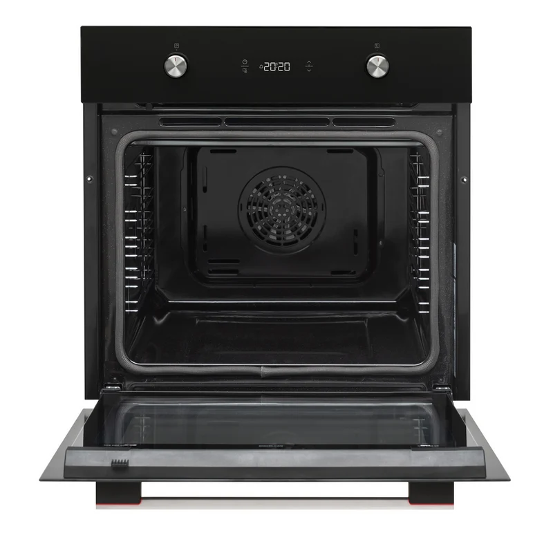 Sharp K-61P27BNM-FR Built-In 69lt. Pyrolytic Fan Assisted Oven, Black