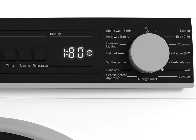 SHARP ES-NFB914AWNA-BX Freestanding Washing Machine 9 kg 1400 RPM A Class with Steam Technology