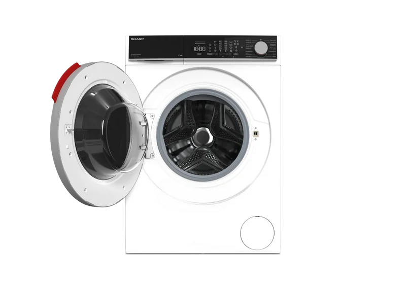 SHARP ES-WNFL814CWDA-DE Freestanding Washing Machine 8 kg 1400 RPM A Class with DoubleJet Technology