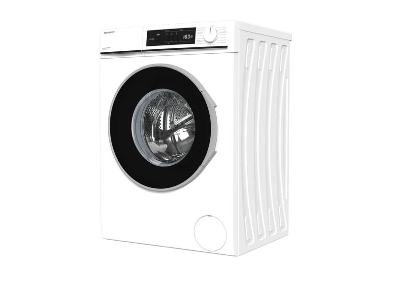SHARP ES-NFA814BW1NA-IT Freestanding Washing Machine 8 kg 1400 RPM A Class with Advanced Inverter Motor Technology