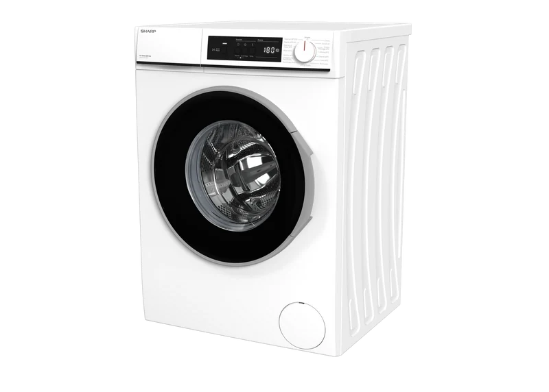 SHARP ES-NFA814BW1NA-IT Freestanding Washing Machine 8 kg 1400 RPM A Class with Advanced Inverter Motor Technology