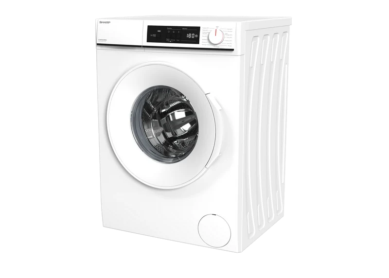 SHARP ES-NFA814BWNA-FR Freestanding Washing Machine 8 kg 1400 RPM A Class with Advanced Inverter Motor Technology