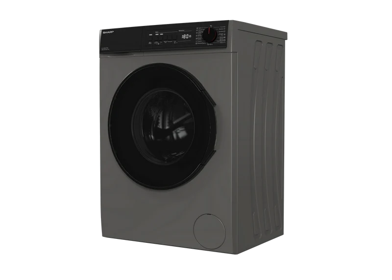SHARP ES-SFB812YAA-PL Freestanding Washing Machine 8 kg 1400 RPM A Class with Slim Depth