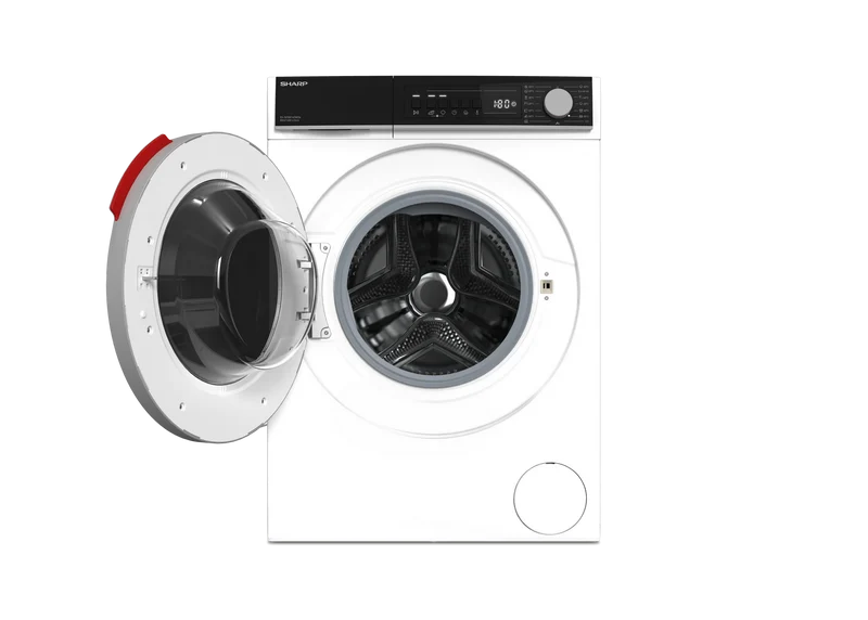 SHARP ES-NFB814EWDA-FR Freestanding Washing Machine 8 kg 1400 RPM A Class with DoubleJet Technology