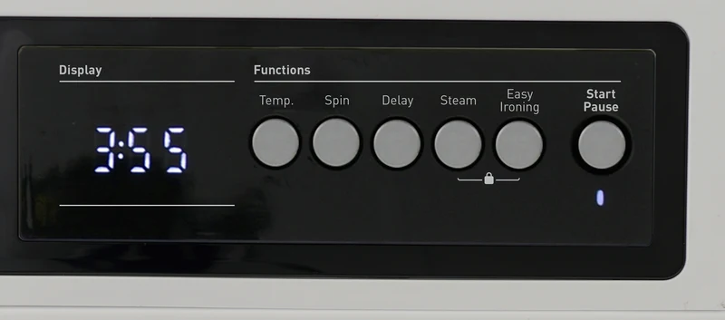 SHARP ES-NIB814BWNA-EE Integrated Washing Machine 8 kg 1400 RPM A Class with Steam Technology