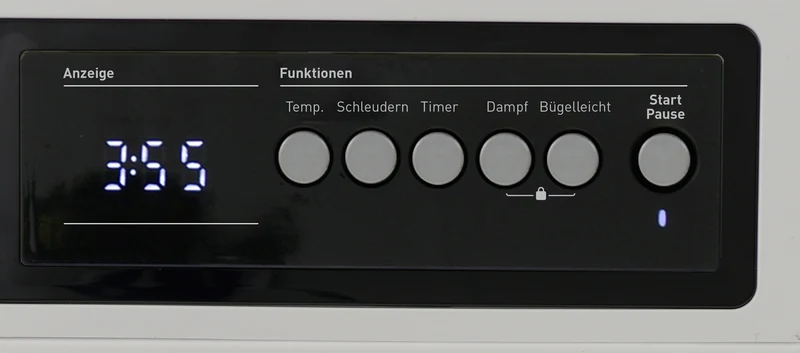 SHARP ES-NIB814BWNA-DE Integrated Washing Machine 8 kg 1400 RPM A Class with Steam Technology