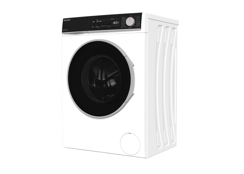 SHARP ES-SFB812YWA-PL Freestanding Washing Machine 8 kg 1400 RPM A Class with Slim Depth