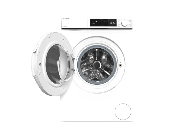 SHARP ES-NFA714WWNA-DE Freestanding Washing Machine 7 kg 1400 RPM A Class with Advanced Inverter Motor Technology
