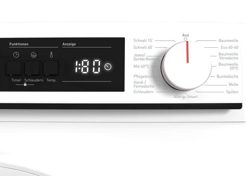 SHARP ES-NFA714WWNA-DE Freestanding Washing Machine 7 kg 1400 RPM A Class with Advanced Inverter Motor Technology