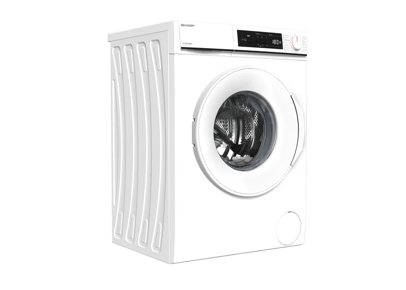 SHARP ES-NFA714BWNA-EE Freestanding Washing Machine 7 kg 1400 RPM A Class with Advanced Inverter Motor Technology