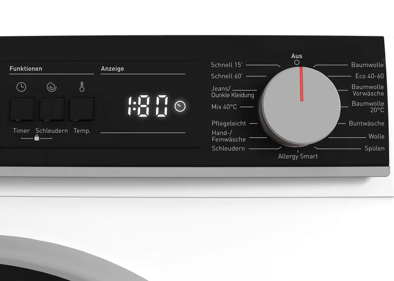 SHARP ES-NFA714BW1NA-DE Freestanding Washing Machine 7 kg 1400 RPM A Class with Advanced Inverter Motor Technology